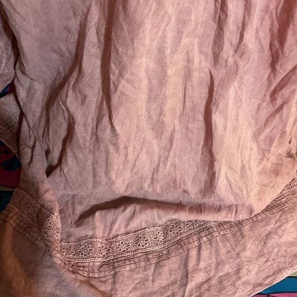 Noelle Vintage Washed Boho Hippie Tunic XL - Picture 5 of 6